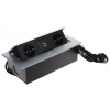 LISTWA ZASILAJĄCA MEBLOWA FPS-2S2U/CABLE (2 GNIAZDA + 2  USB)