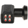 KONWERTER TV-SAT KONW/QUAD-BLACK-FTE eXcellento