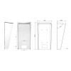 NATYNKOWA OSŁONA PRZECIWDESZCZOWA DS-KABV6113-RS/SURFACE Hikvision