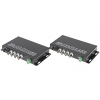 ŚWIATŁOWODOWY KONWERTER WIDEO OVH-4D/SC 4x VIDEO + RS-485 KOMPLET TXRX