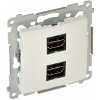 PODWÓJNE GNIAZDO HDMI DGHDMI2.01/11-SIMON54