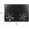 PANEL WENTYLATORÓW EPRADO-A19-2W DO SZAFY RACK