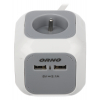 LISTWA ZASILAJĄCA OR-AE-13144 (4 GNIAZDA + 2 USB) ORNO