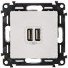 GNIAZDO ŁADOWANIA LE-753112 Valena Life 2 PORTY USB 2.4A/5V LEGRAND