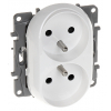 GNIAZDO PODWÓJNE LE-764542 Niloe 230&nbsp;V 16&nbsp;A LEGRAND