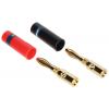 PARA WTYKÓW BANANOWYCH BAN-PLUG-V1 CZERWONY + CZARNY VITALCO