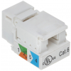 ZŁĄCZE KEYSTONE FX-RJ45-62*P100