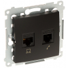 GNIAZDO KOŃCOWE RJ-45 + RJ-12 D5T.01/49-SIMON54