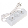 LISTWA ZASILAJĄCA PR-1.5M-3G/W (3 GNIAZDA) 1.3&nbsp;m