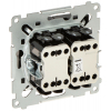 ŁĄCZNIK KRZYŻOWY PODWÓJNY DW7/2.01/X/49-SIMON54 250 V 10 A