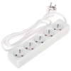 LISTWA ZASILAJĄCA PR-1.5M-5G/W (5 GNIAZD) 1.3&nbsp;m
