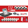 ZESTAW DO MONITORINGU APTI-NVR16-16IPCTB 16 KAMER + REJESTRATOR