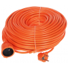 PRZEDŁUŻACZ Z UZIEMIENIEM PS-3X1.5-50M/ORANGE 50&nbsp;m