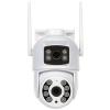 PODWÓJNA KAMERA IP OBROTOWA ZEWNĘTRZNA APTI-W21SD3-TUYA Tuya Smart Wi-Fi, - 1080p : 3.6&nbsp;mm