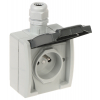 GNIAZDO NATYNKOWE POJEDYNCZE AQUANT-G1/EPN 230 V AC 16 A IP65 Elektro-Plast