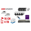 ZESTAW DO MONITORINGU HIK-NVR16-16IPCBT 16 KAMER + REJESTRATOR Hikvision