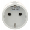 INTELIGENTNE GNIAZDO ELEKTRYCZNE ASW-200-F-W BE WAVE 2300 W SATEL