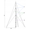 MASZT TELESKOPOWY MT-10A/CT 10 m
