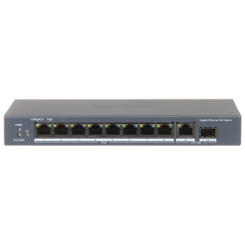 SWITCH POE DS-3E0510P-E 8-PORTOWY SFP Hikvision