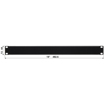 ZAŚLEPKA DO SZAFY RACK Z19-1U