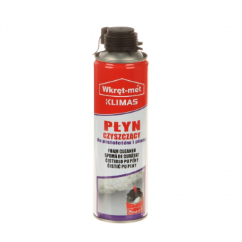 PŁYN CZYSZCZĄCY DO PISTOLETÓW I PIANY CZP-500 PUSZKA 500&nbsp;ml WKRĘT-MET KLIMAS