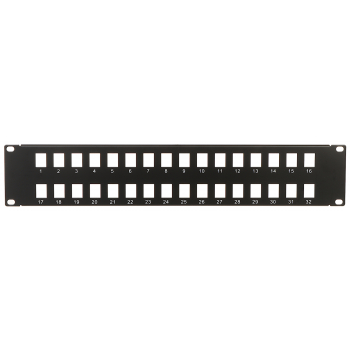 PATCH PANEL KEYSTONE PP-32/FX/2U
