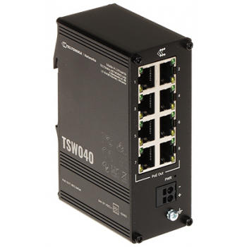 SWITCH PRZEMYSŁOWY POE TSW040 8-PORTOWY Teltonika