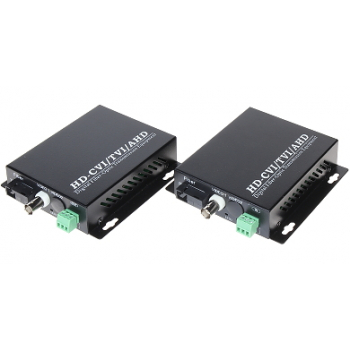 ŚWIATŁOWODOWY KONWERTER WIDEO OVH-1D/SC 1X VIDEO + RS-485 KOMPLET TXRX