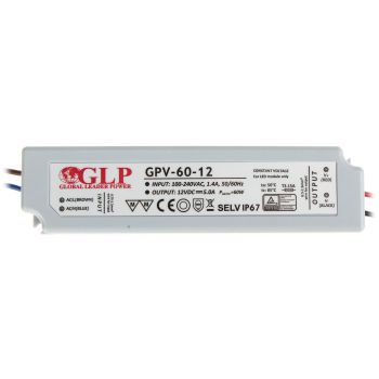 ZASILACZ IMPULSOWY 12V/5A/GPV