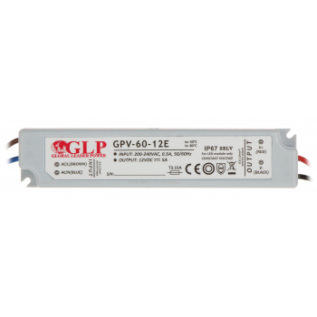 ZASILACZ IMPULSOWY 12V/5A/GPV-MINI