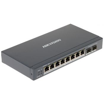 SWITCH POE DS-3E1510P-SI 8-PORTOWY SFP Hikvision