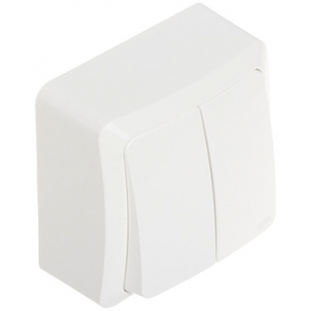 ŁĄCZNIK ŚWIECZNIKOWY PODWÓJNY BERG/3711-00/EPN 250&nbsp;V 10&nbsp;A Elektro-Plast