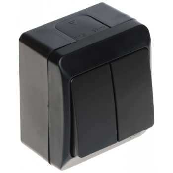 ŁĄCZNIK ŚWIECZNIKOWY PODWÓJNY HERMES/0332-09/EPN 250&nbsp;V 10&nbsp;A Elektro-Plast