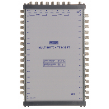 MULTISWITCH TT-9/32-FT 9 WEJŚĆ / 32 WYJŚCIA TELMOR