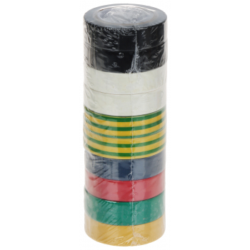 ZESTAW TAŚM IZOLACYJNYCH TS-IZOL/10-PACK 10 SZT.