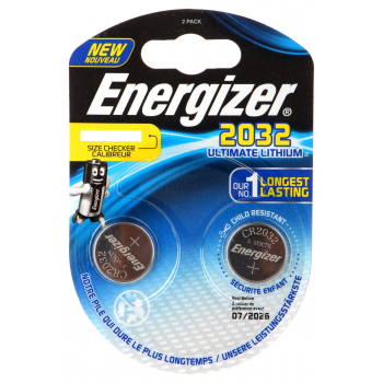 BATERIA LITOWA BAT-CR2032-LITHIUM*P2 ENERGIZER