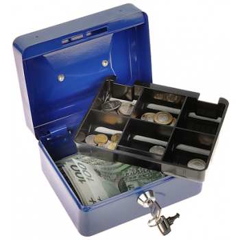 KASETA METALOWA NA PIENIĄDZE BOX-150