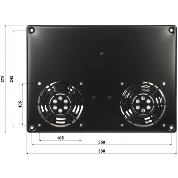 PANEL WENTYLATORÓW EPRADO-A19-2W DO SZAFY RACK