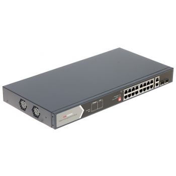 SWITCH POE DS-3E0520HP-E 16-PORTOWY SFP Hikvision