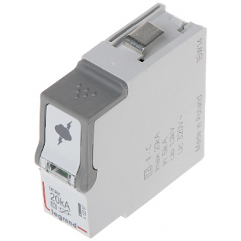 WKŁAD OGRANICZNIKA PRZEPIĘĆ LE-412297 TYP 2 20&nbsp;kA LEGRAND