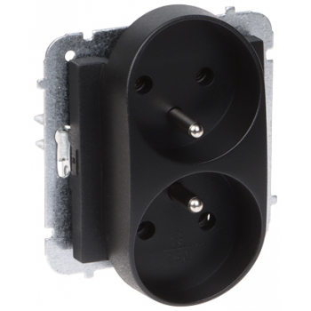 GNIAZDO PODWÓJNE SANTRA/4143-19/EPN 230&nbsp;V 16&nbsp;A Elektro-Plast