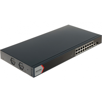 SWITCH POE DS-3E1518P-EI(V2) 16-PORTOWY SFP Hikvision