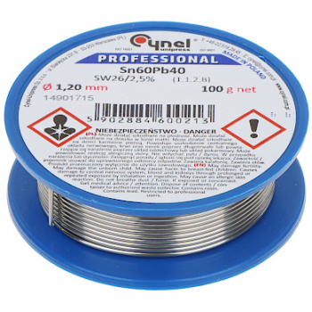 DRUT LUTOWNICZY CYN-1.20/100 Cynel Unipress