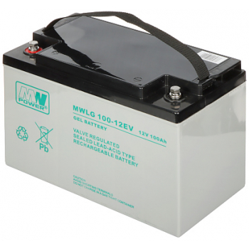 AKUMULATOR ŻELOWY 12V/100AH-MWLG MW Power