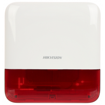 BEZPRZEWODOWY SYGNALIZATOR ZEWNĘTRZNY DS-PS1-E-WE/RED AX Hikvision