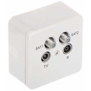 GNIAZDO KOŃCOWE GAR-SAT/2F-SIG R-TV SAT