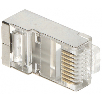 WTYK MODULARNY EKRANOWANY RJ45T/6-EKRAN*P100 TYP EZ