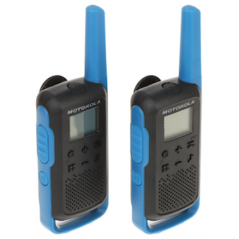 ZESTAW 2 RADIOTELEFONÓW PMR MOTOROLA-T62/BLUE 446.1&nbsp;MHz ... 446.2&nbsp;MHz