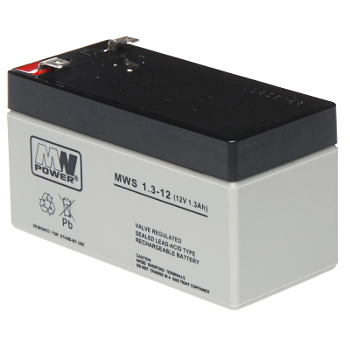 AKUMULATOR 12V/1.3AH-MWS