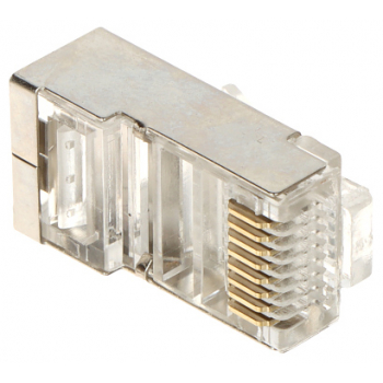 WTYK MODULARNY EKRANOWANY RJ45T-EKRAN*P100 TYP EZ